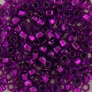 G14-285 Pony Bead - Lilac Silverlined