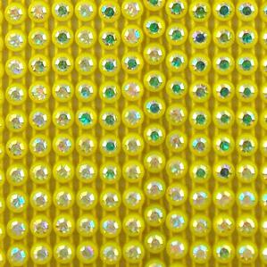G175-035/308 Preciosa Rhinestone Banding Yellow/Crystal AB