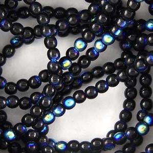 G20X-301 - 3mm Round - Black Iris