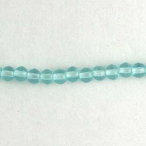 G21-153 4mm Round - Pale Aqua Transparent