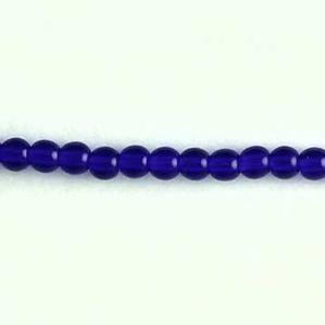 G21-168 4mm Round - Cobalt Transparent