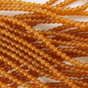 G21X-795 - 4mm Round -Carnelian 