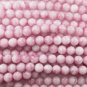 G23X-072 8mm Round - Pink Agate