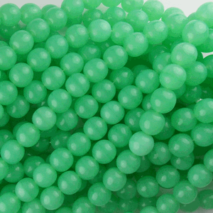 G23X-742 8mm Round - Peridot Opal