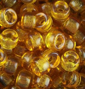 G28-195 Crow Roller -  Amber Transparent