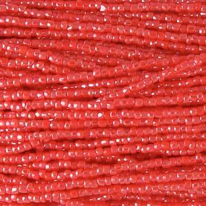 G3/12-624 12/0 3 Cut Orange Opaque Luster