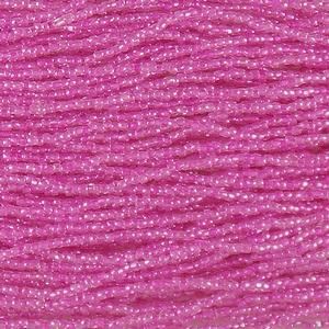 G3/9-579 9/0 3 Cut Crystal Magenta Colorlined