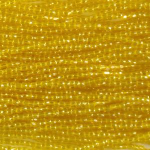 G3/9-637 9/0 3 Cut Transparent Yellow Luster