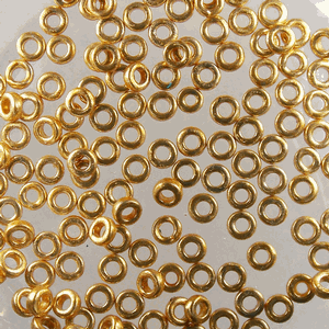 G39-200 8/0 Gold Spacer Beads 