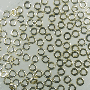 G39-209 8/0 Silver Spacer Beads 