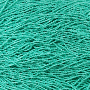 G4-055 13/0 Charlotte Cut - Turquoise Green Opaque