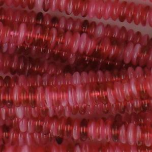 G40-1172 - 6mm Discs - White/Pink Variegated