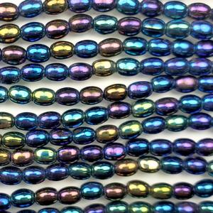 G42-369 5mmx4mm Oval - Blue Iris