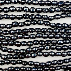 G42-402 5mmx4mm Oval - Gunmetal