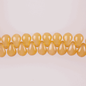 G55-707 Tiny Tim Teardrops - Cream Opal