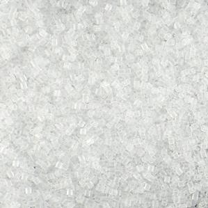 G6-108 15/0 Hex Cut - Crystal Transparent