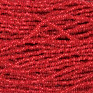 G7-016 11/0 Seed - Red Opaque