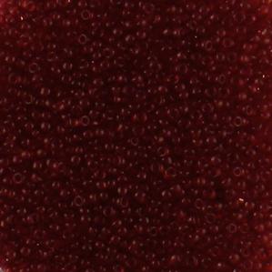 G7J-117  11/0 Seed Light Red Transparent