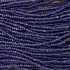 G7C-668 11/0 Charlotte Cut -Dk Blue Opaque Luster