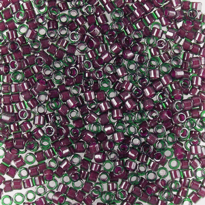 G7D-512 Delica-DK Cranberry/Green Luster (DB279)