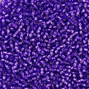 G7J-286  11/0 Seed Lavender Silverlined