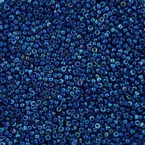 G7J-369  11/0 Seed Dark Blue Iris