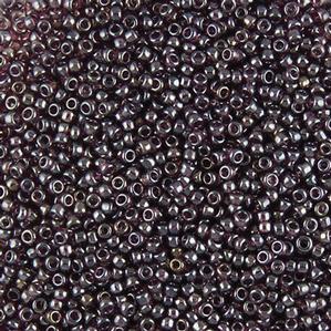 G7J-685  11/0 Seed Dark Amethyst Luster