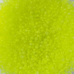 G7J-9538 11/0 Seed Neon Yellow Matte