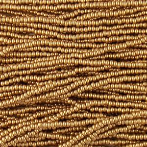 G7X-401 11/0 Seed - Antique Gold Metallic