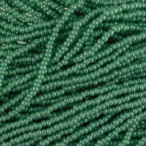 G7X-842 11/0 Seed - Mint Green Supra Pearl