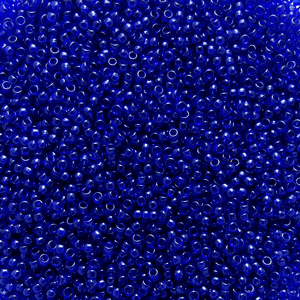 G8-169 15/0 Seed- Dk Cobalt Trans