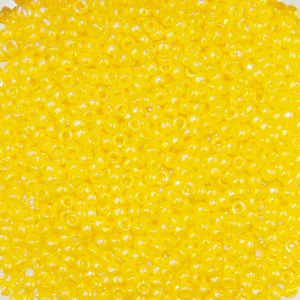 G8-334 15/0 Seed - Yellow Op Iris