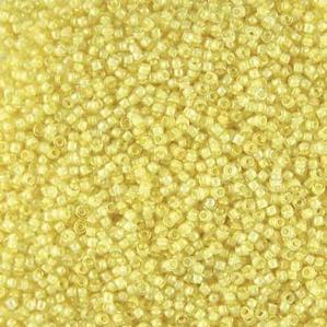 G8-538 15/0 Seed - Neon Yellow Colorlined