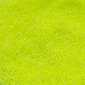 G8-9538 15/0 Seed - Neon Yellow Matte