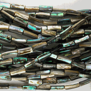 S25 Abalone Baroque Tubes