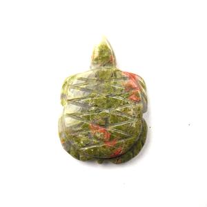 ST38-31 Large Stone Unakite Turtle