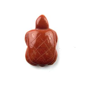ST38-34 Large Stone- Goldstone Turtle