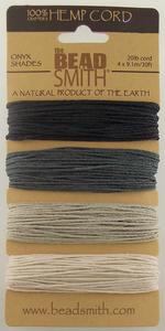 T18-5 20lb Onyx Shades Hemp Cord